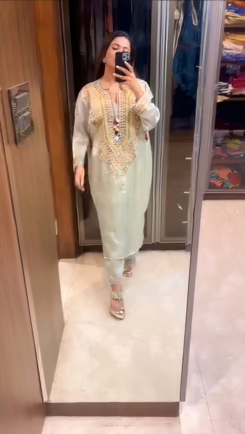 Kashmiri embroidered set - Image 2