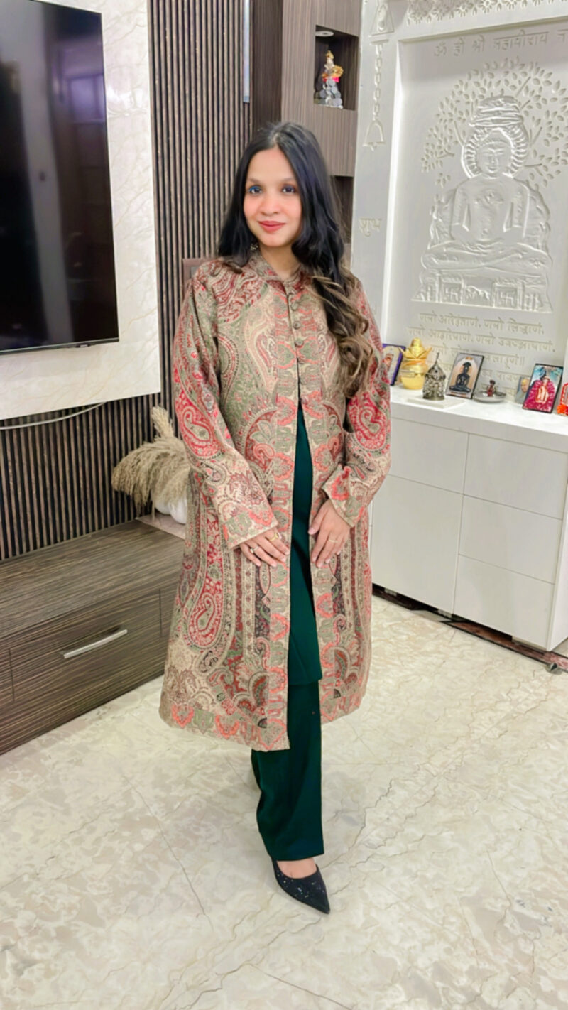 Pashmina jacket set