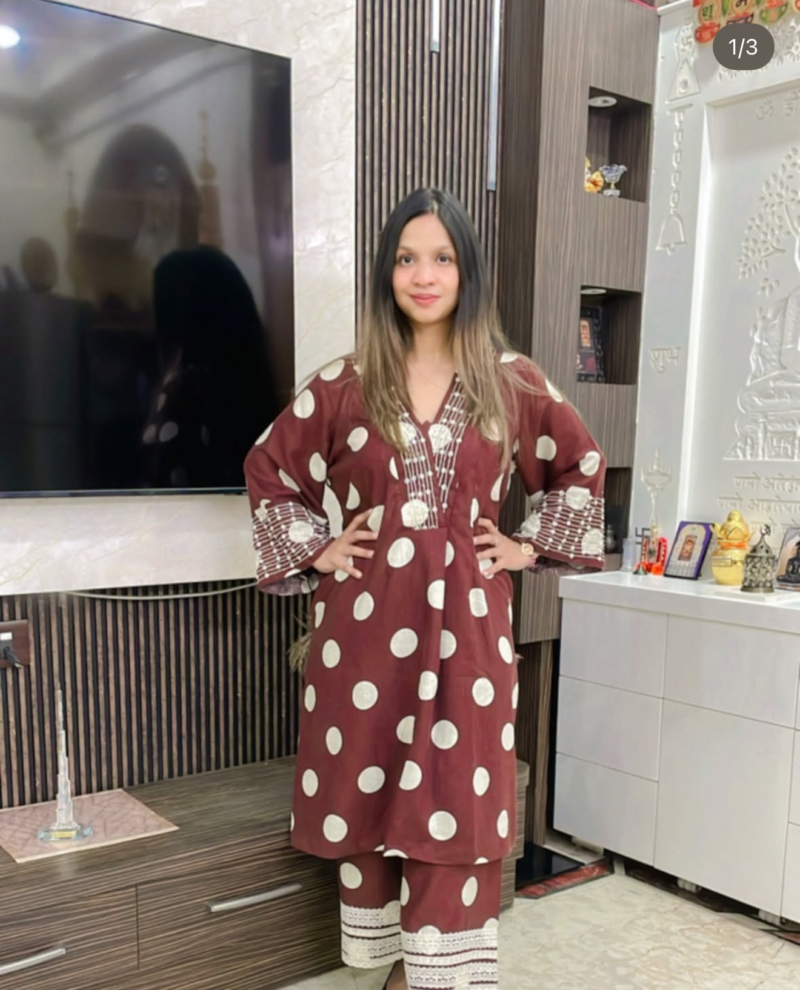 Polka dot tunic set - Image 3