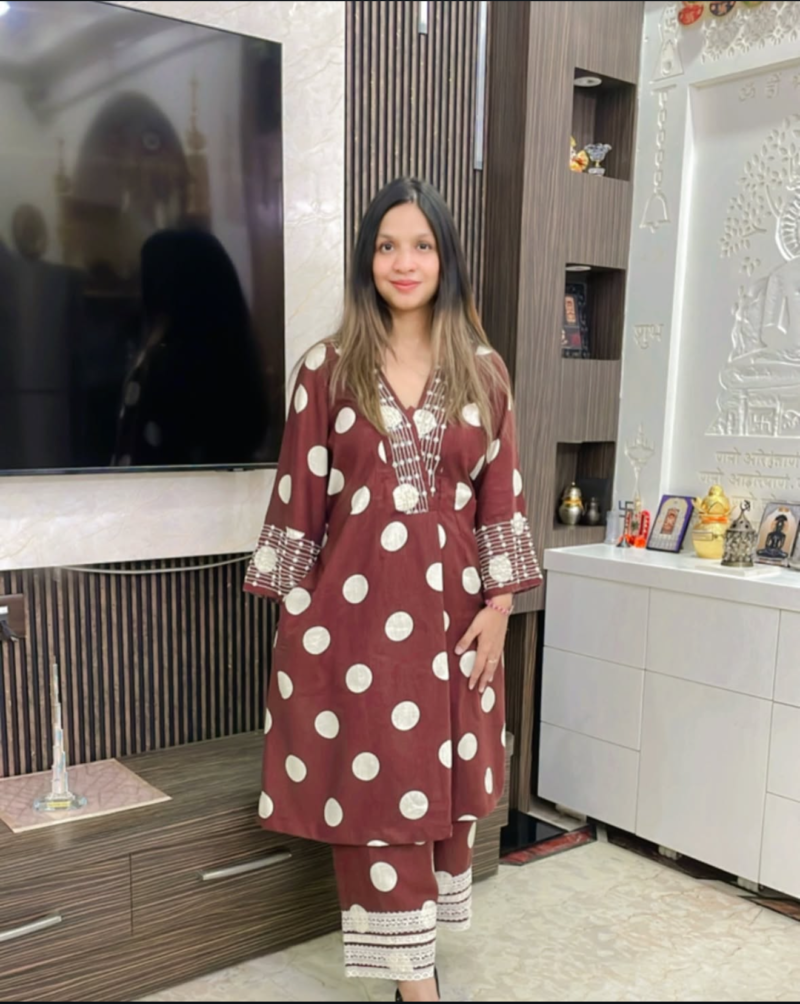 Polka dot tunic set - Image 2