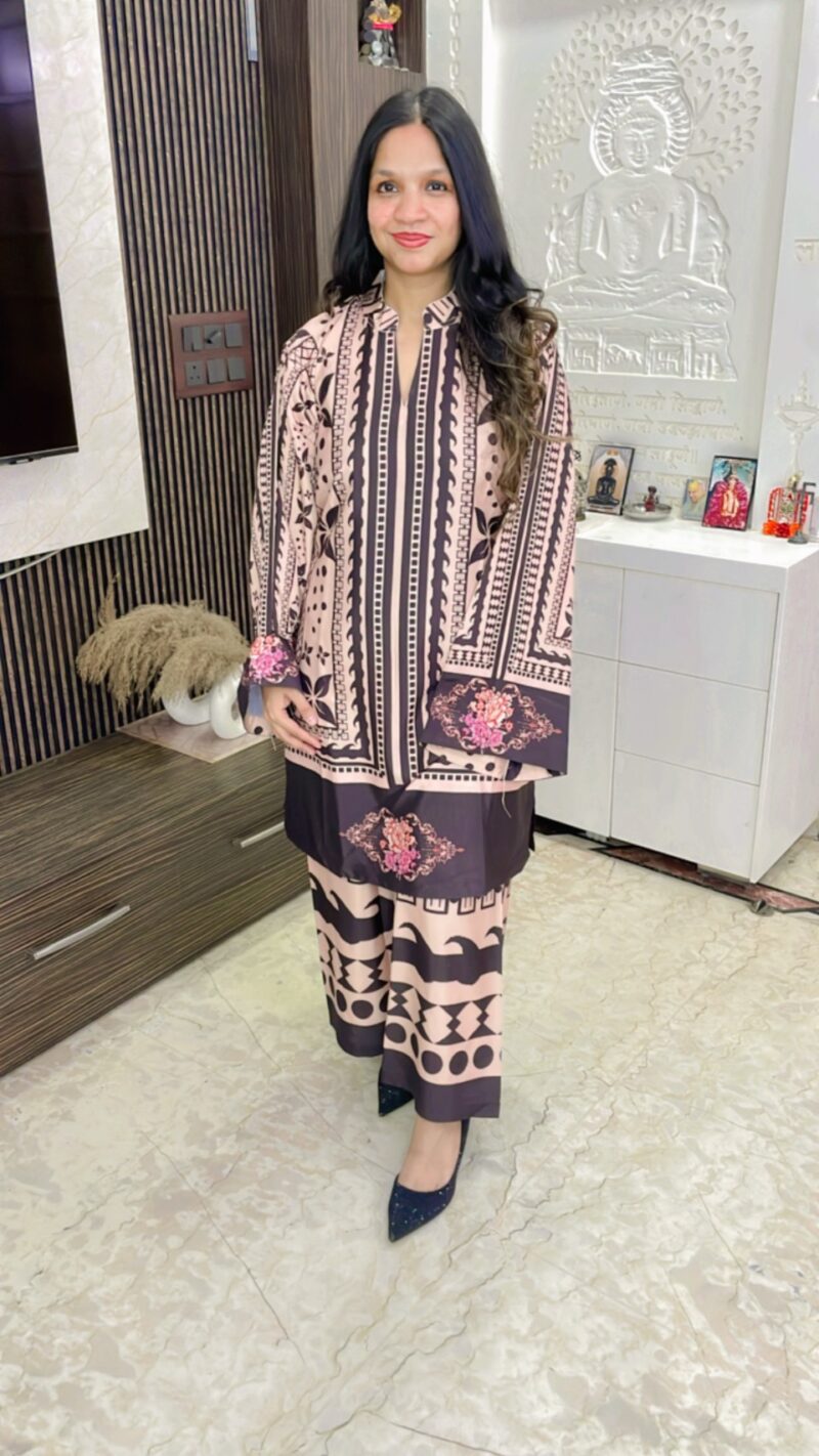 Pakistani printed Coord set - Image 8