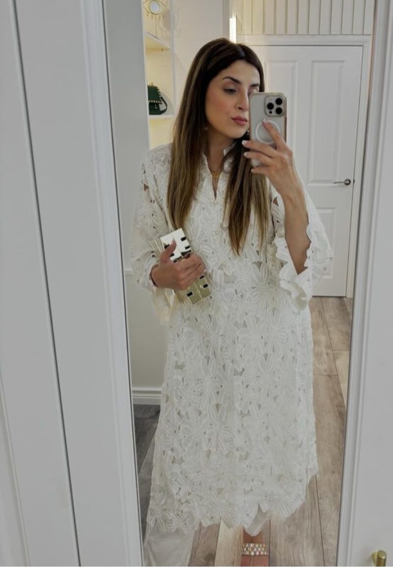 Crochia Pakistani tunic set
