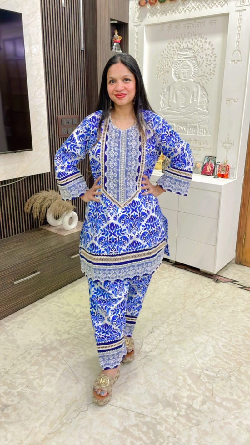 Printed Coord Set - Image 4