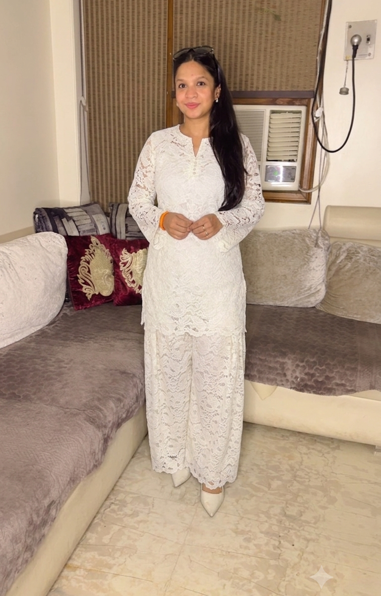 Ivory Grace Lace Coord Set