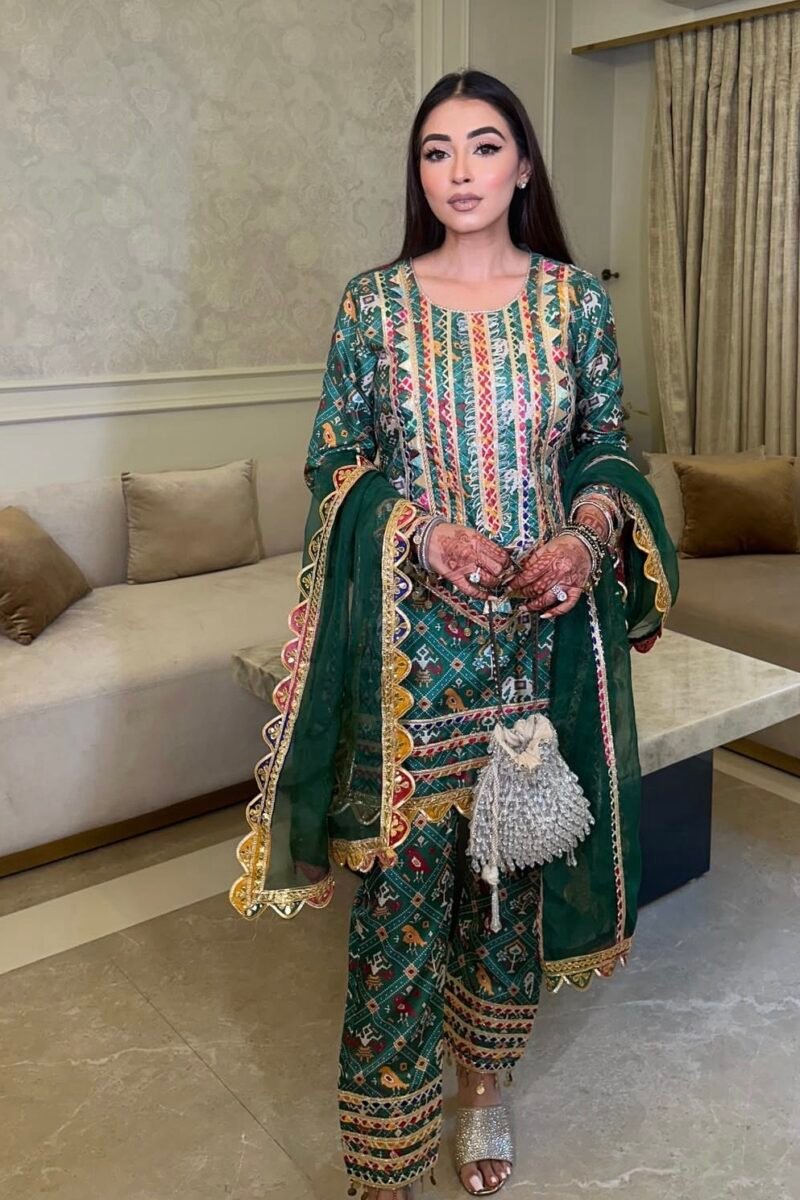 Patola Taseer Silk Suit